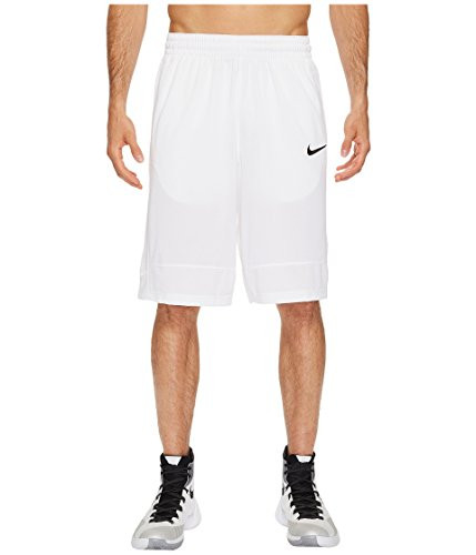 Nike Mens M NK Short Fastbreak  White Black  S