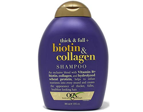 Ogx Shampoo Biotin Collagen 13 Ounce 384ml 3 Pack Ogx Shampoo Biotin Collagen 13 Ounce 384ml 3 Pack