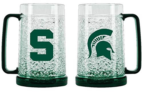 Duck House Michigan State Spartans Crystal Freezer Mug