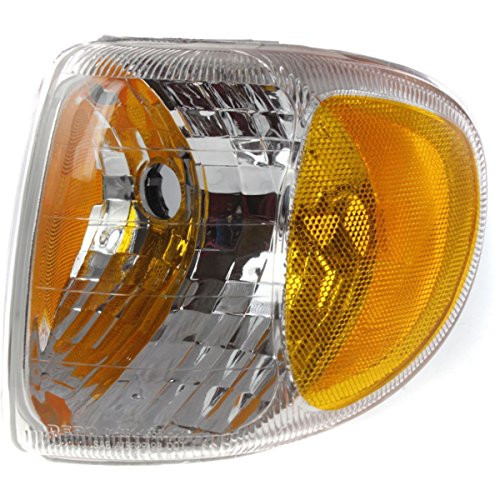 DAT AUTO PARTS Front Parking Signal Light Corner LAMP Lens and HOUSING in The Fender Replacement for 98 01 Mercury Mountaineer FO2520160 Left Driver Side