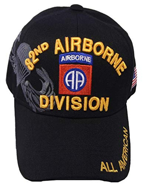 US Warriors Army 82nd 101st Airborne Division Veterans Hat Officially Licensed Military Cap  One Size  82nd Airborne Div