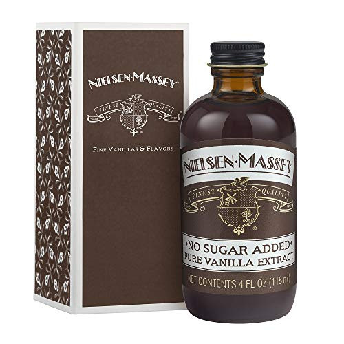 Nielsen Massey No Sugar Added Pure Vanilla Extract with Gift Box 4 ounces Nielsen Massey No Sugar Added Pure Vanilla Extract with Gift Box 4 ounces