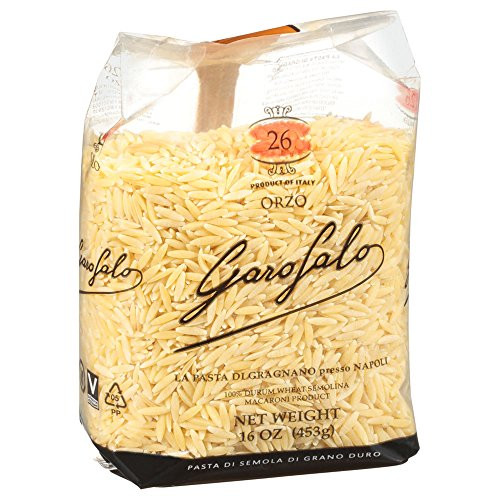 Garofalo Orzo Pasta  16 Ounce  Pack of 4