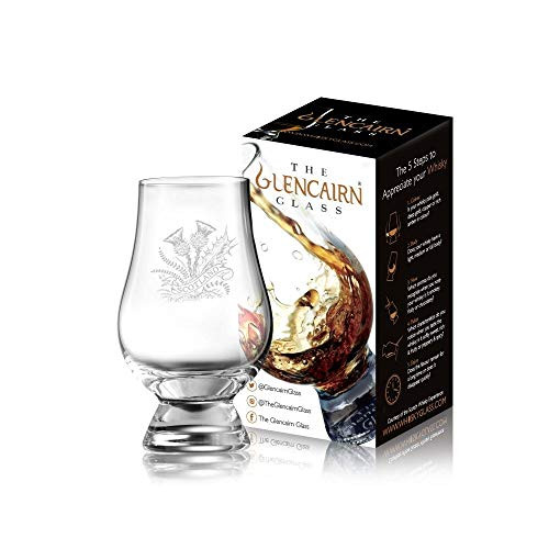 The Official Glencairn  Twin Thistle Plant  Scotland  Design  Scottish Irish Whisky Glass