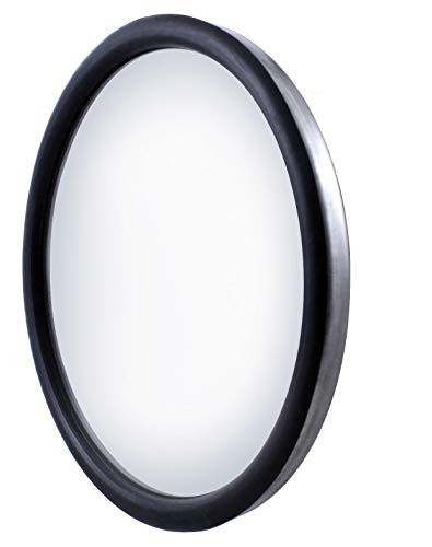 United Pacific 60025 Stainless Steel 8 1 2  Convex Mirror   320R   Offset Stud