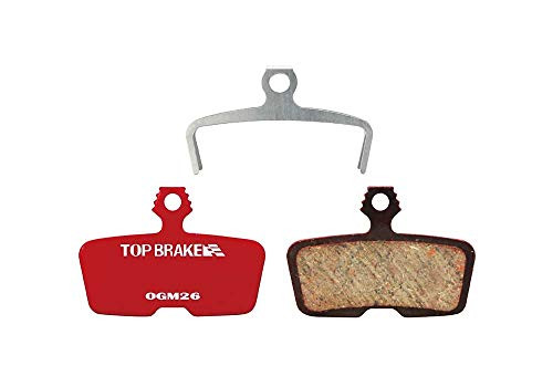 TOP BRAKE Bike Brake Pads for AVID SRAM Code R RE RSC  Guide RE  E Bike Power Stop compound Organic Resin Compound   Performance Organic Resin Compound Red