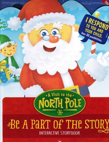 Hallmark Interactive Storybook A Visit to the North Pole XKT1070