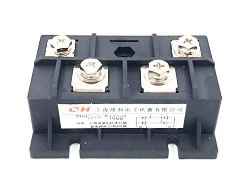 Jhe Bridge Rectifier MDQ 200A 200A 1600V Full Wave Diode Module Single Phase Rectifier