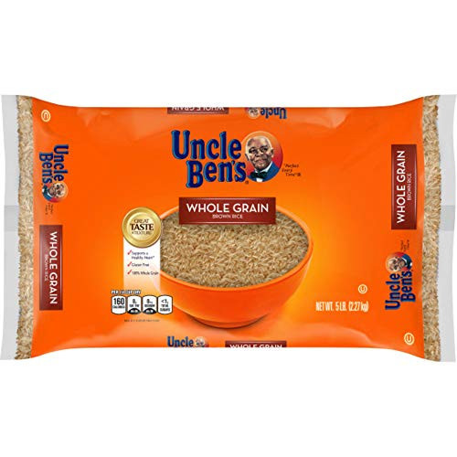 UNCLE BEN S Whole Grain Brown Rice Bag  5lb