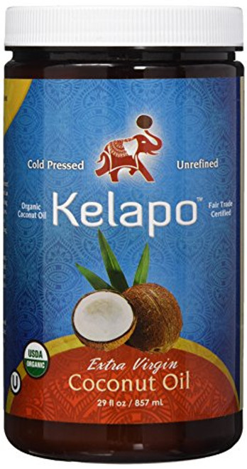 Kelapo Extra Virgin Coconut Oil  29 Ounce Jar