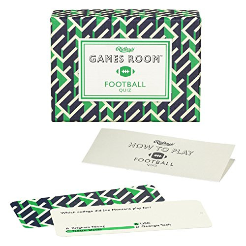 Ridley s Football Quiz  USA  Card Game for Kids and Adults