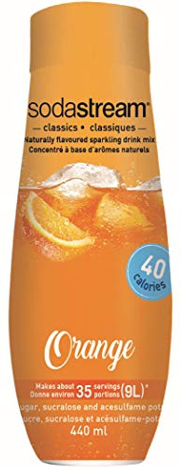 SodaStream Orange Syrup  14 8 Fluid Ounce