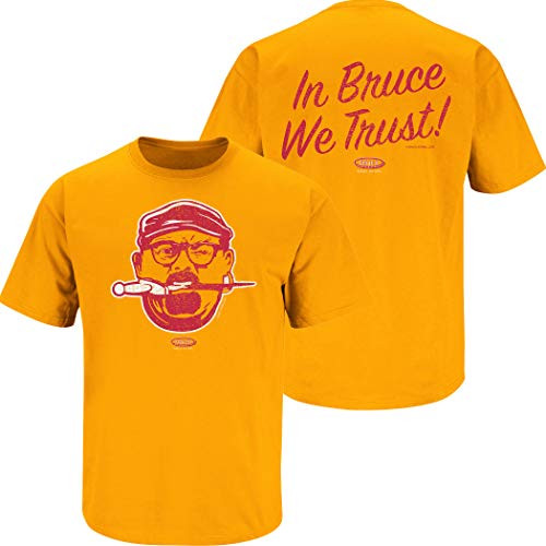Tampa Bay Football Fans  Bucco Bruce Creamsicle Orange T Shirt  Sm 5X   Short Sleeve  X Large