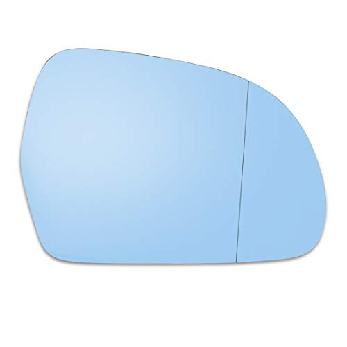 X AUTOHAUX Car Passenger Right Side Rearview Mirror Glass Heated with Backing Plate for Audi A4 2009 X AUTOHAUX Car Passenger Right Side Rearview Mirror Glass Heated with Backing Plate for Audi A4 2009