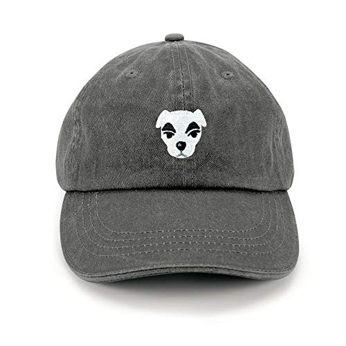 Controller Gear Animal Crossing Curved Bill Hats  K K  Slider Grey