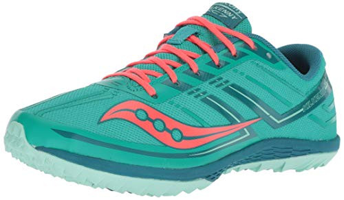 Saucony Women s Kilkenny XC 7 Flat Cross Country Running Shoe  Grey Orange Black  5 M US