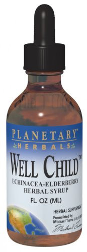 Planetary Formulas Well Child  Echinacea Elderberry Syrup  8 fl oz  236 56 ml