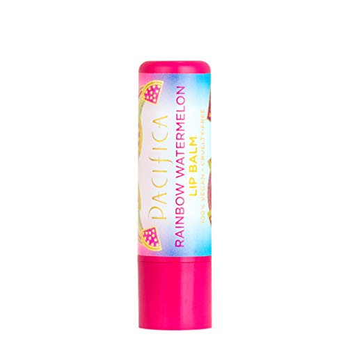 Pacifica Natural Lip Balm  Rainbow Melon  6Count