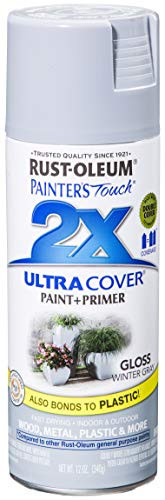 Rust Oleum 249089 6 PK Painter s Touch Multi Purpose Spray Paint  6 Pack   12 oz  Winter Gray