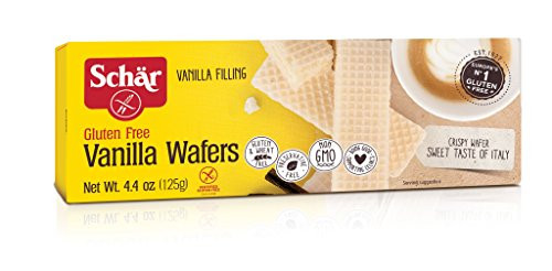 Schar Vanilla Wafers  Gluten Free  4 4 ounces  Pack of 6