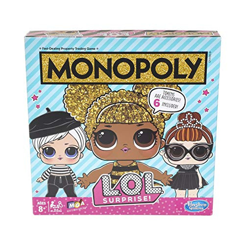 Monopoly Game: L.O.L. Surprise! Edition Board Game for Kids Ages 8 and Up Monopoly Game: L.O.L. Surprise! Edition Board Game for Kids Ages 8 and Up