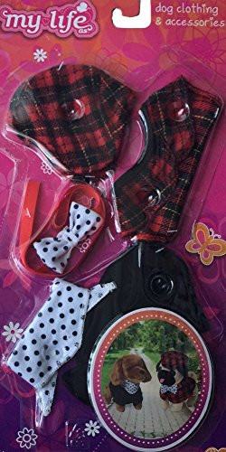 My Life As Toys Dog Clothing and Accessories (Plaid)