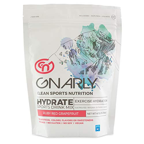 Gnarly Nutrition  Hydrate Electrolyte Powder with B Vitamins and Trace Minerals to Support Workouts