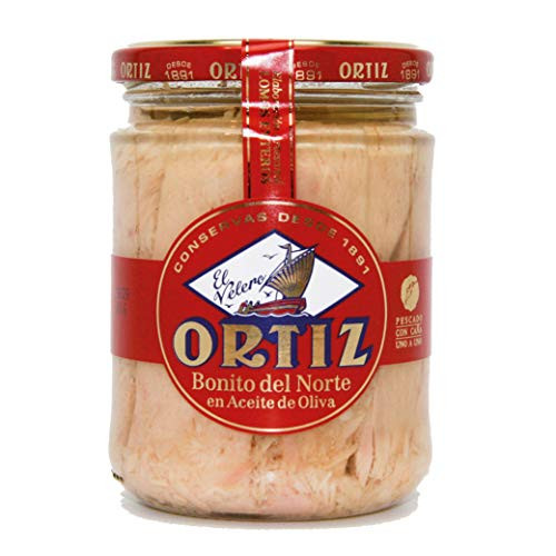 Ortiz  Tuna Bonito Del Norte In Olive Oil Jar  7 76 Ounce