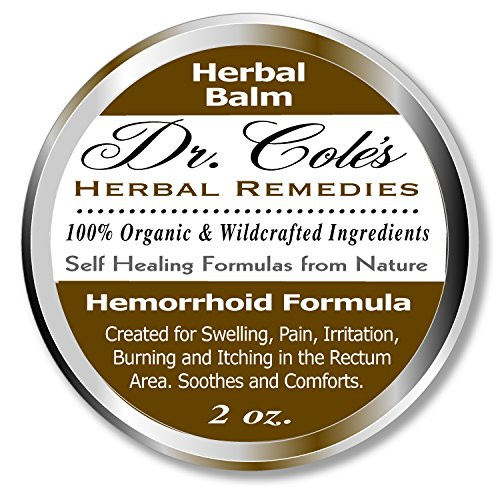Dr Cole s Hemorrhoid Treatment Organic Herbal Ointment for Hemorrhoid Relief Natural Remedy for all types of Internal and External Hemorrhoids Soothes Itching Swelling Pain Safe for all ages Dr Cole s Hemorrhoid Treatment Organic Herbal Ointment for Hemorrhoid Relief Natural Remedy for all types of Internal and External Hemorrhoids Soothes Itching Swelling Pain Safe for all ages