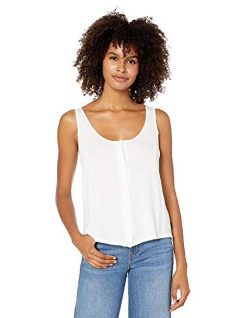 RVCA Junior s Portal Scoop Neck Tank TOP  White  XL