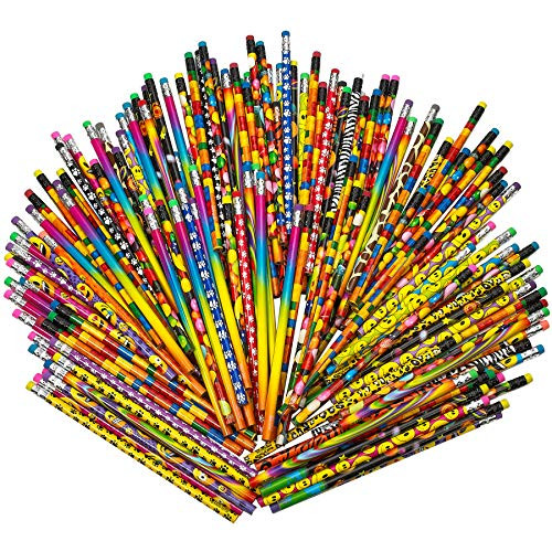 Pencil Assortment  7.5 inches Assorted Colorful Pencils for Kids (Pack of 144)  Exciting School Supplies, Awards & Incentives