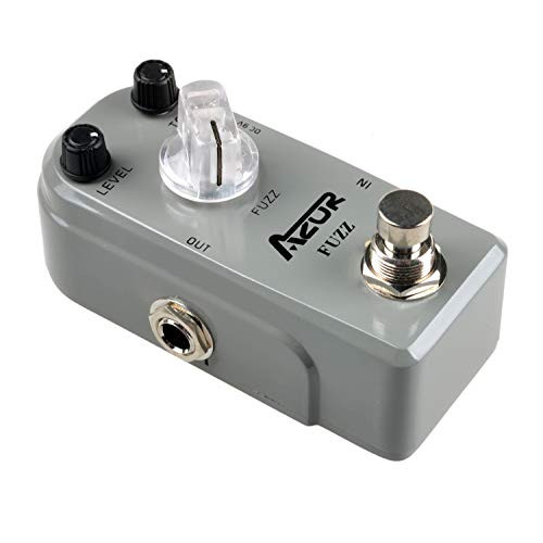 AZOR AP 303 Fuzz Mini Guitar Effect Pedal with True Bypass Aluminium Alloy