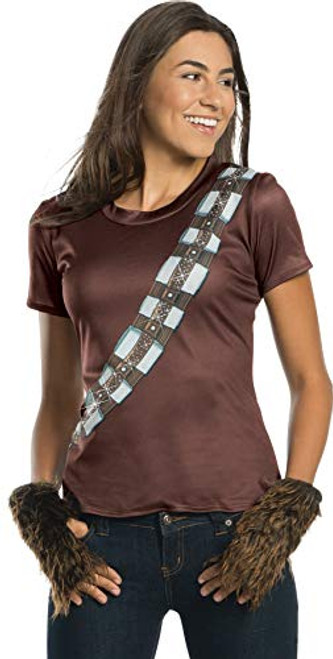 Rubie s Costume Co  Men s Adult Star Wars Chewbacca Rhinestone Costume T shirt As Shown Medium
