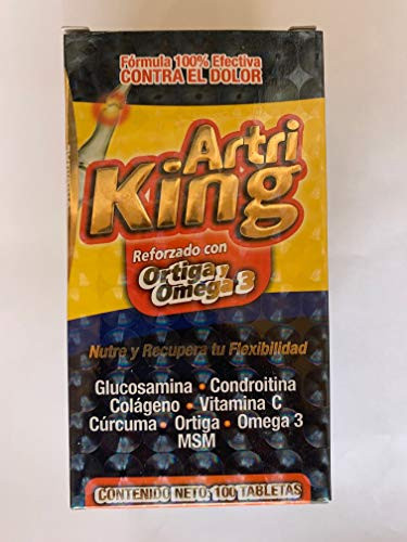 Artri King Ortiga Omega 3  Curcuma  Package Quantity 100 Pills