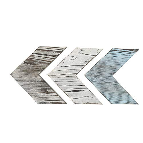 ZART HOME Rustic Arrows Wall Decor Farmhouse Wall Wood Chevron Hanging Decorative,Set of 3