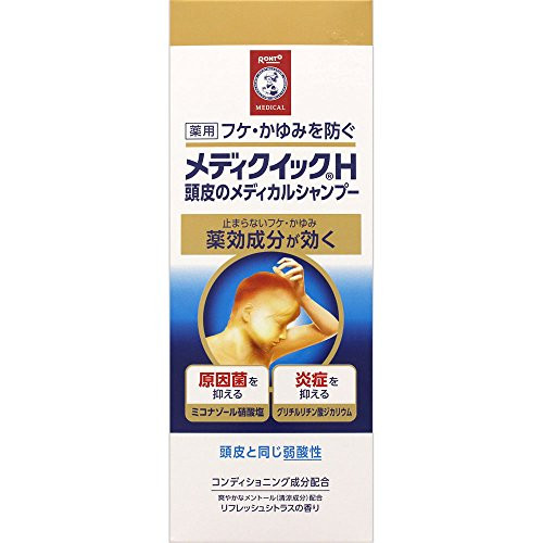 Medical Shampoo 200ml of Mentholatum media Quick H scalp