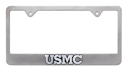 Elektroplate USMC Marines Matte License Plate Frame