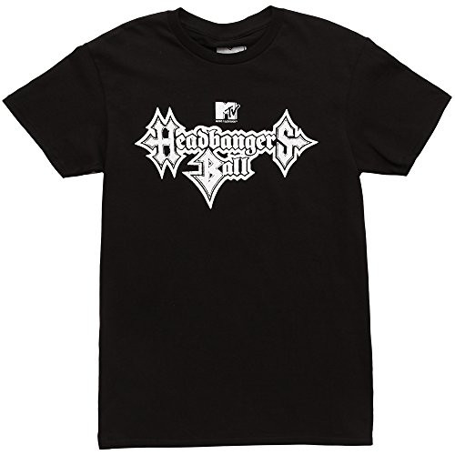 MTV Headbangers Ball Adult T Shirt   Black  Large