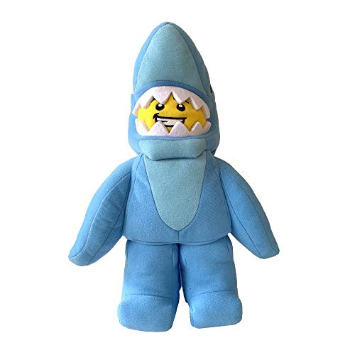 Manhattan Toy Lego Minifigure Shark Suit Guy 14  Plush Character