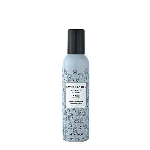 Alfaparf Milano Style Stories Flexible Mousse Medium Hold Premium Hair Styling Product Gives Support Flexibility and Shine Professional Salon Quality 8 45 fl oz Alfaparf Milano Style Stories Flexible Mousse Medium Hold Premium Hair Styling Product Gives Support Flexibility and Shine Professional Salon Quality 8 45 fl oz