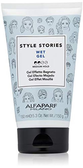Alfaparf Milano Style Stories Wet Gel Medium Hold Residue Free Premium Hair Styling Product Long Lasting All Day Hold Professional Salon Quality Sculpting Gel 5 3 oz Alfaparf Milano Style Stories Wet Gel Medium Hold Residue Free Premium Hair Styling Product Long Lasting All Day Hold Professional Salon Quality Sculpting Gel 5 3 oz