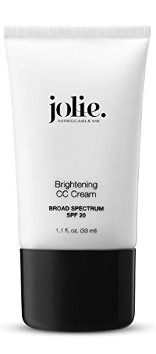 Jolie Radiance CC Cream   Sheer Tinted Skin Tone Correcting Serum SPF 20   Flawless  Poreless  Demi Matte Finish  Light