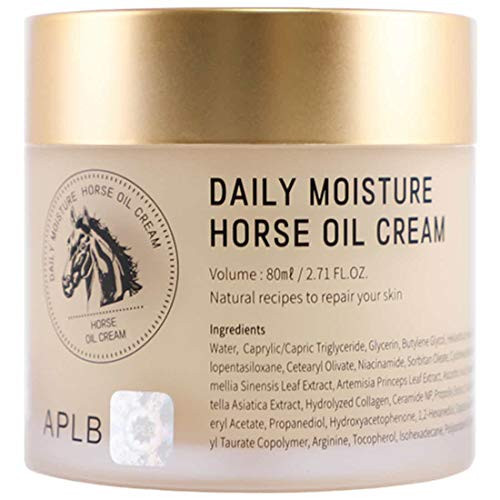APLB Daily Horse Oil Moisturizer 2 71FL OZ Moisturizing Improve Skin Elasticity Brightening Pore Control Soften skin tone APLB Daily Horse Oil Moisturizer 2 71FL OZ Moisturizing Improve Skin Elasticity Brightening Pore Control Soften skin tone