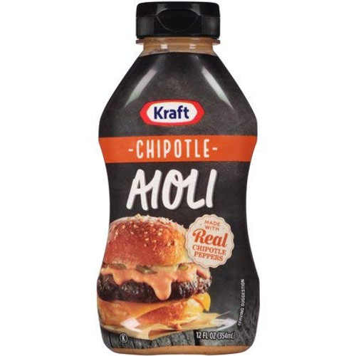 Kraft Chipotle Aioli 12 fl oz Bottle Pack Of 4 Kraft Chipotle Aioli 12 fl oz Bottle Pack Of 4