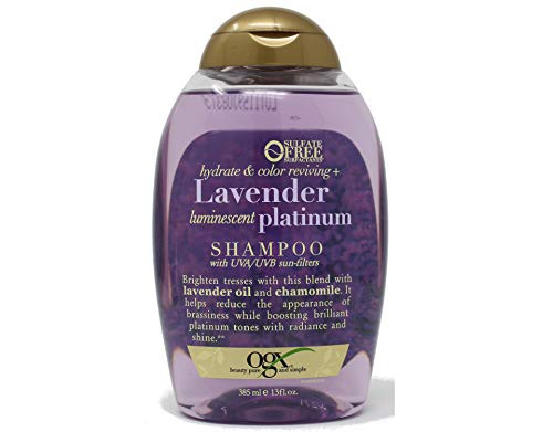 Ogx Shampoo Lavender Platinum Tone Reviving 13 Ounce 385ml 2 Pack Ogx Shampoo Lavender Platinum Tone Reviving 13 Ounce 385ml 2 Pack