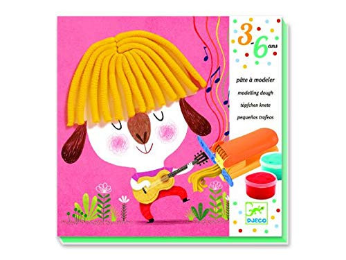 DJECO Curls and Straight Hair Dough Craft Kit