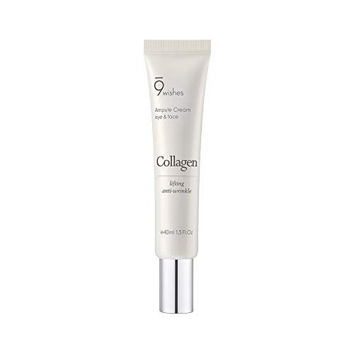 9wishes  Collagen Ampule Eye   Face Cream 1 35 Fl  Oz  40ml