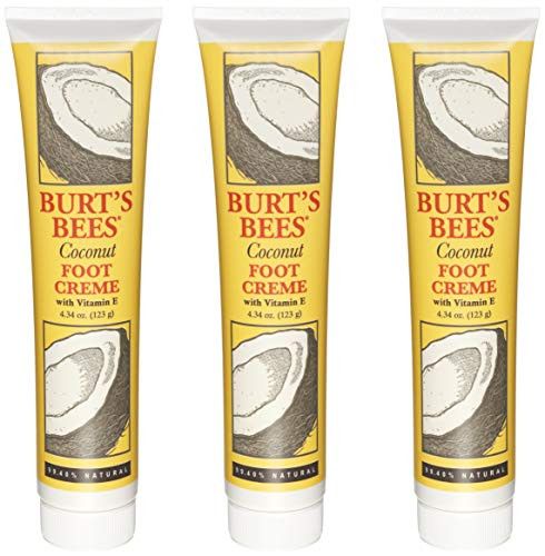 Burt s Bees Coconut Foot Cream   4 34 Ounce Tube  Pack of 3