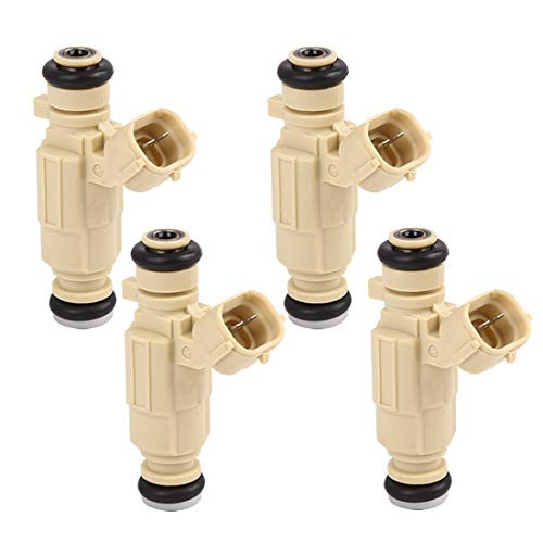 uxcell 4pcs Vehicle Fuel Injector 4 Holes 35310 23600 for Hyundai Tucson Santa Fe Elantra