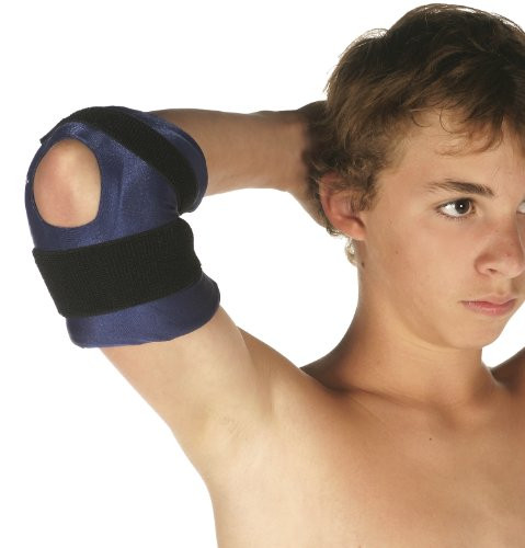 Elasto Gel Hot   Cold Wrist Wrap  can also be used on elbow